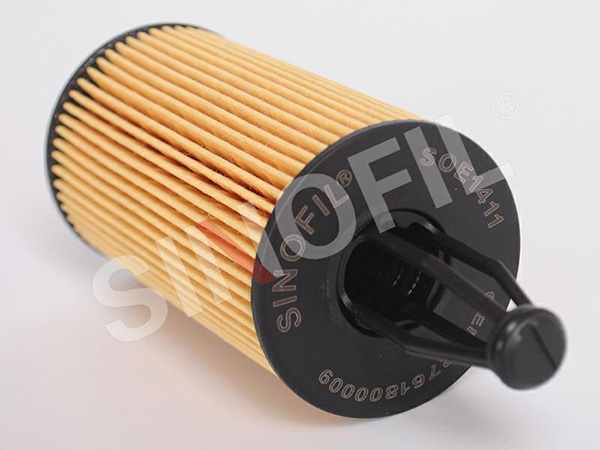 Paper oil filter