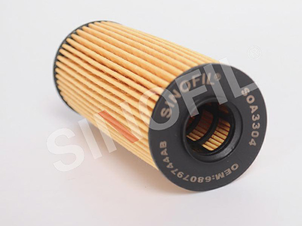 Paper oil filter