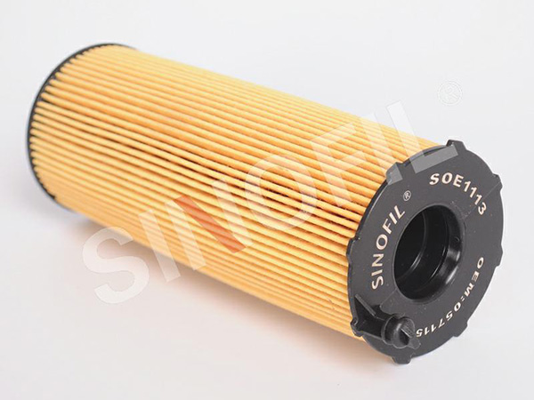 Paper oil filter