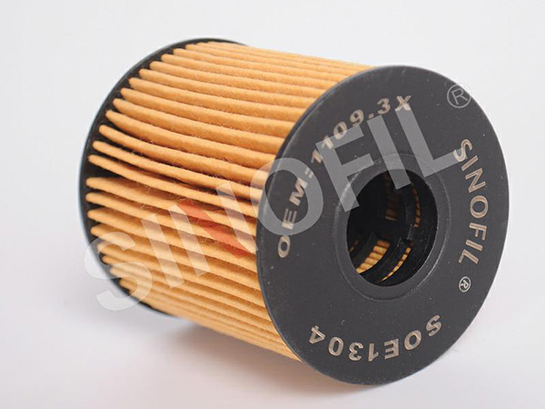 Paper oil filter